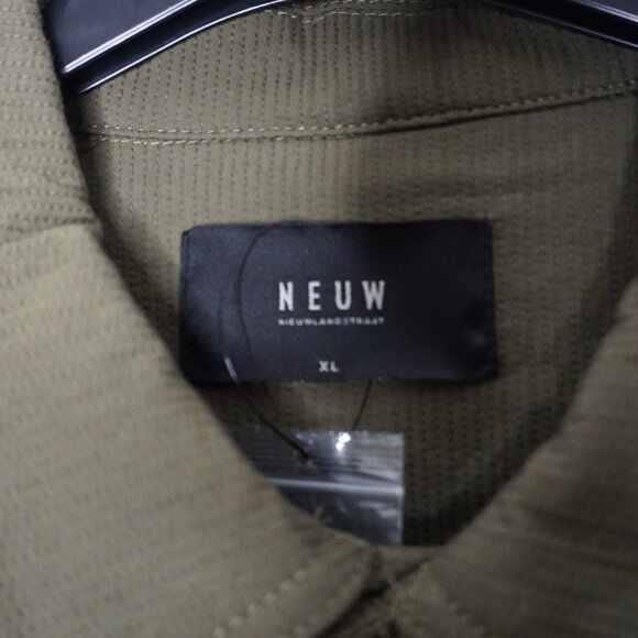 BNWT AW19 NEUW TOPSTITCHED MILITARY SHIRT S - Picture 6 of 8